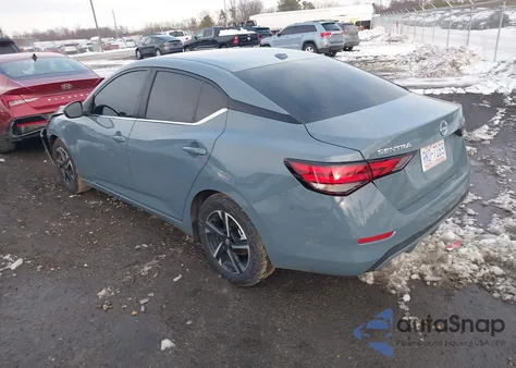 2025 Nissan Sentra Sv z USA, uszkodzony, nr VIN 3N1AB8CV2SY284733